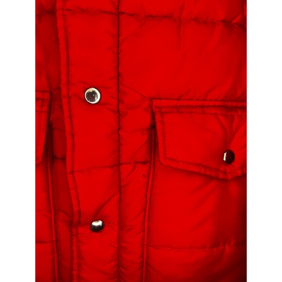 New Holland Vintage Puffer Work Jacket Farming Tractor Supply by Swingster - Picture 3 of 8